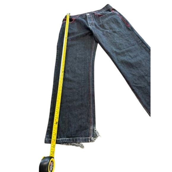 "COOGI" VTG Retro Jeans SZ M Y2K Vintage Denim Skater core Distressed Fashion - Picture 3 of 16